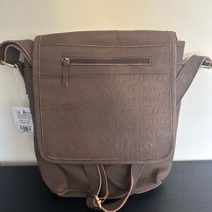 Genuine Leather Crossbody Bag Natural Fruit Dyeing